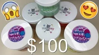 $100 UNDER-RATED SLIME SHOP REVIEW?! (SlimeOwy & MyHappyHobbySlimes)