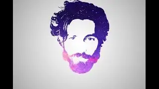 Galaxy Logo Design From Face - (  Best Photoshop Tutorials )