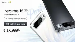 realme 16 5G Officially Launched - India Launch, India Price, Processor, Camera, Display, Battery