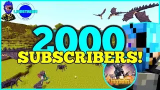 Daz Man 2000 Subscriber Celebration! - Let's Play Minecraft Kingdoms Episode 6