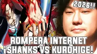 &iexcl;TREMENDO MENSAJE DE ODA! | SHANKS VS KUROHIGE CON AOKIJI EN 2026 | ONE PIECE ROMPERA INTERNET