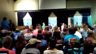 Bubble Wrap Skit by Pitts Baptist Church youth creative ministries high school drama team part 2.