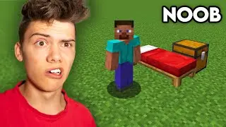 NOOB spielt Minecraft durch #1 😂