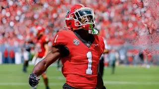 Zachariah Branch Rare High Quality Clips for Edits! (Georgia Bulldogs) (Upscaled with Topaz)