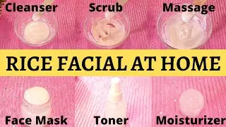 BEAUTY&CARE(EPI-105)RICE FACIAL AT HOME|SKIN BRIGHTENING&TAN REMOVAL FACIAL AT HOME|DIY RICE CREAM