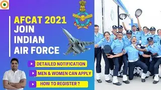 AFCAT 2021| Join Indian Air Force | Become Flying Officers| Graduates can Apply | Eligibility | IAF