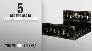 Top 10 Chinafurnitureonline Bed Frames [2018]: China Furniture Online Platform Bed, Black Lacquer