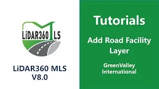 Road Scene Module | 5.Add Road Facility Layer LiDAR Software Tutorial