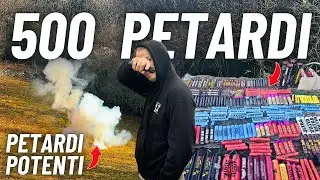 Spariamo i BOTTI di CAPODANNO 2025 in MONTAGNA pi&ugrave; di 500 PETARDI, Mega Stelle e PETARDI POLACCHI!