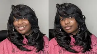Sensationnel Kinky Edges Y Part Kinky Blow Out 20