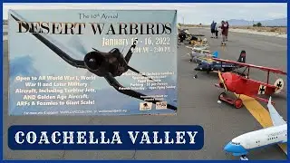 RC AIRPLANE FLYING EVENT - Coachella Valley RC Club - Desert Warbirds | RC FLYING HOBBY | RC JETS