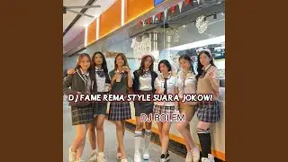 DJ FAME REMA STYLE-INS
