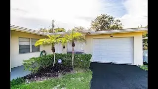 A large one-bedroom, one-bathroom apartment for rent in Pompano Beach