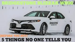 Bridgestone Blizzak WS90 Review | STOP Sliding in Snow?