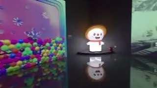 2025년11월7일, 평창올림픽 플라자 건물의 디지탈 전시관 둘러보기