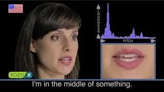 I'm in the middle of something. - English Pronunciation 英語の発音 pronunciaci&oacute;n de Ingl&eacute;s 美國英語