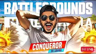 AGGRESIVE CONQUEROR RANKPUSH😤BGMI SHORT STREAM #shortslive #shortsfeed #bgmilive #pubg