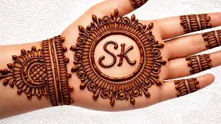Beautiful Gol Tikki Mehndi Design for Front Hand | Latest Gol Tikki Mehndi Design 2026