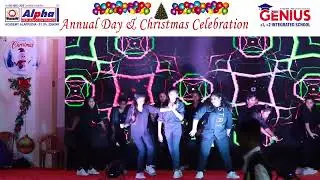 Dance - +1 Girls  | Annual day & Christmas Celebration | Genius Integrated School Alappuzha