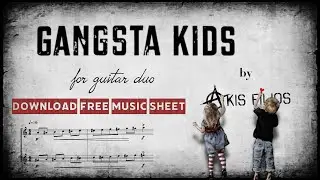 Akis Filios - Gangsta Kids (Guitar Duo)