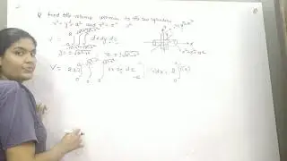 How to find volume through triple integrals