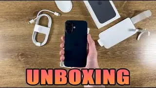 Распаковка Apple iPhone 16: что в коробке?