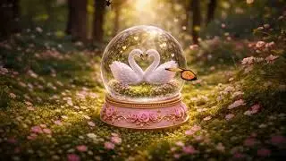 Relaxing Classical Background Music 💕 Valentine&rsquo;s Love Swans Ambience to Work, Study or Relax