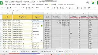 How To Update Real Estate Property Listings Using Google Sheet
