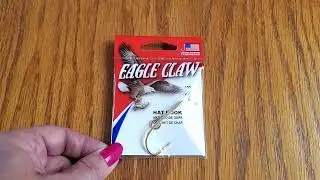 Fishing Hook Hat Clip