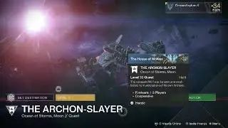 Destiny Wanted Skoriks Archon Slayer Bounty & New House of Wolves Mission With A Turret!