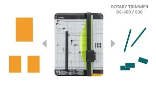 CARL  DC-600/ 630 Rotary Trimmer