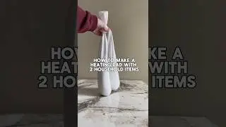 How to make a heating pad!#heatingpad #diy #homemade #love #romance #howtomake #relationship #shorts