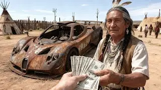 Buying a Forgotten Bugatti Veyron 16.4 from a Native American Owner 🔥 Epic Restoration