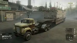 Snowrunner | Not A Drill | Construction Rig Semi-Trailer Transport