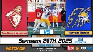 HCTV SPORTS: Hastings Football vs Two Rivers Warriors | 9.26.25