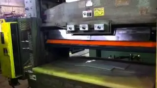 60 Ton Schwabe Folding Head die cutting Press, Stock # 26121