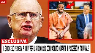 Il giudice PERDE IL CONTROLLO con P  Diddy per il suo sorriso compiaciuto durante il processo in tri