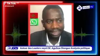 &eacute;mission autour des leaders Mohameth Diouf re&ccedil;oit Mr Aguibou diongue chroniqueur analyste politique
