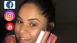 Colourpop Lip Swatches😍 | Colourpop Ultra Matte Lipstick | LUX Velvet |Lippie Stix |