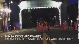 Ninja Kicks - In-line Skating Drills