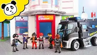 Playmobil Polizei - SEK Einsatz im Shoppingcenter - Playmobil Film