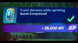 Fortnite - Travel distance while sprinting - Remix