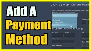 Как добавить кредитную карту в свой аккаунт STEAM (способы оплаты)