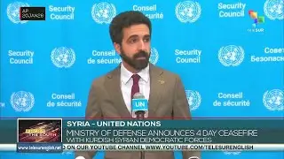 Syria: Ministry of Defense announces 4‑day ceasefire with Kurdish Syrian Democratic Forces