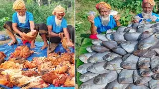 Massive Charity Cooking – 200 Chicken Roasts, Polao Rice & Winter Clothes for Elderly People!
