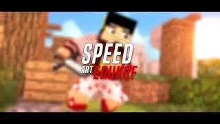 [Speed Art] Minecraft Wallpaper EduKof