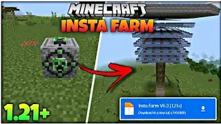Instant farm mod for minecraft pe latest version||#Minecraft#InstantFarm#MinecraftMods#minecraftmods