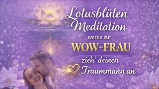 TRAUMMANN & TRAUMLEBEN ERSCHAFFEN - WOW FRAU LOTUSBLÜTEN MEDITATION #liebe #love #single