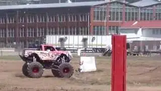 8 year old Jake (Team Kid KJ) Rolls Mini Monster Truck