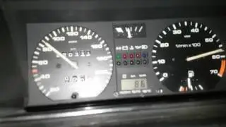 Golf mk2 GTi 1.8 8v top speed run